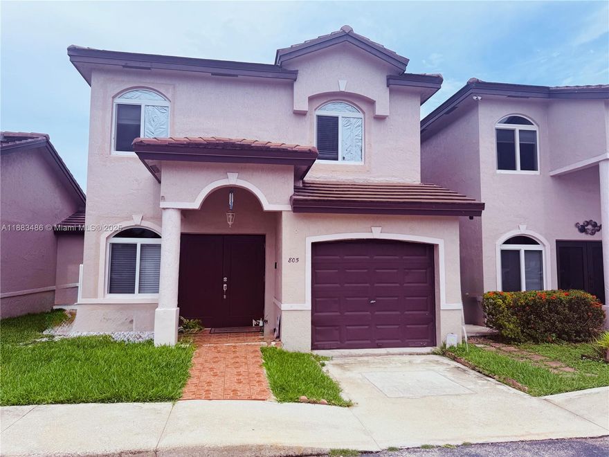 Discover the perfect blend of comfort and convenience in this beautifully3-bedroom, 2.5-bathroom townhouse, ideally situated in a peaceful community. Featuring all appliances and three dedicated parking spaces, this home offers a spacious, thoughtfully designed layout with a welcoming living area, a fully equipped kitchen, and ample storage throughout. Its prime location puts you just moments away from popular restaurants, grocery stores, and public transportation, making daily life effortlessly connected. Perfect for modern living, this townhouse is a smart choice for those seeking style, functionality, and accessibility in one complete package.