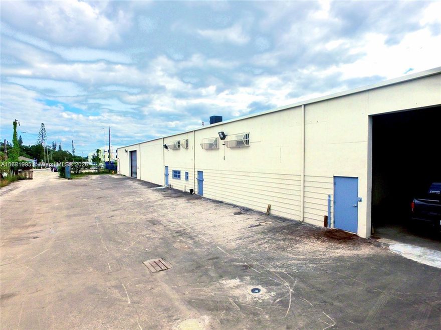 Centrally located and gated street level warehouse with NNN tenant leases for $20,375.50 per month.