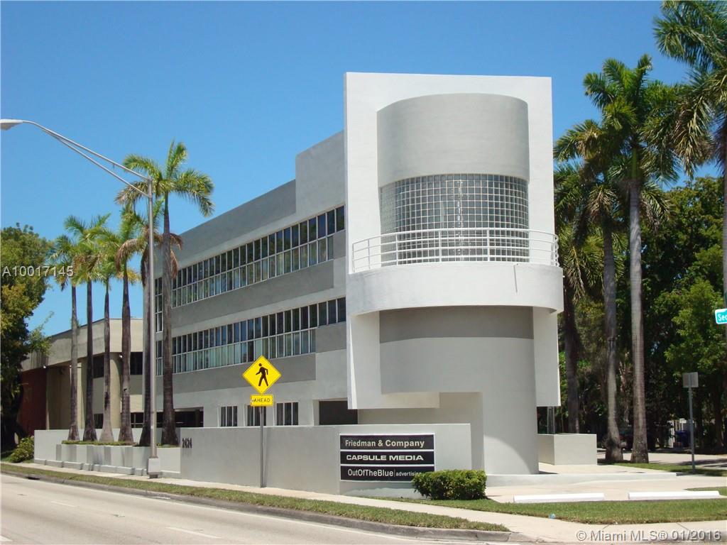 Award winning (AIA) 5-level boutique office building with subterranean and ground level parking and rooftop deck with extensive frontage/exposure along South Dixie Highway in Miami (Coconut Grove), Florida. Prominent location in proximity to the SW 27 Avenue gateway entrance to Coconut Grove with highly favorable window along South Dixie Highway and Metrorail transit system (traffic count of approximately 85,000 vehicles) affording extensive exposure/signage visibility.