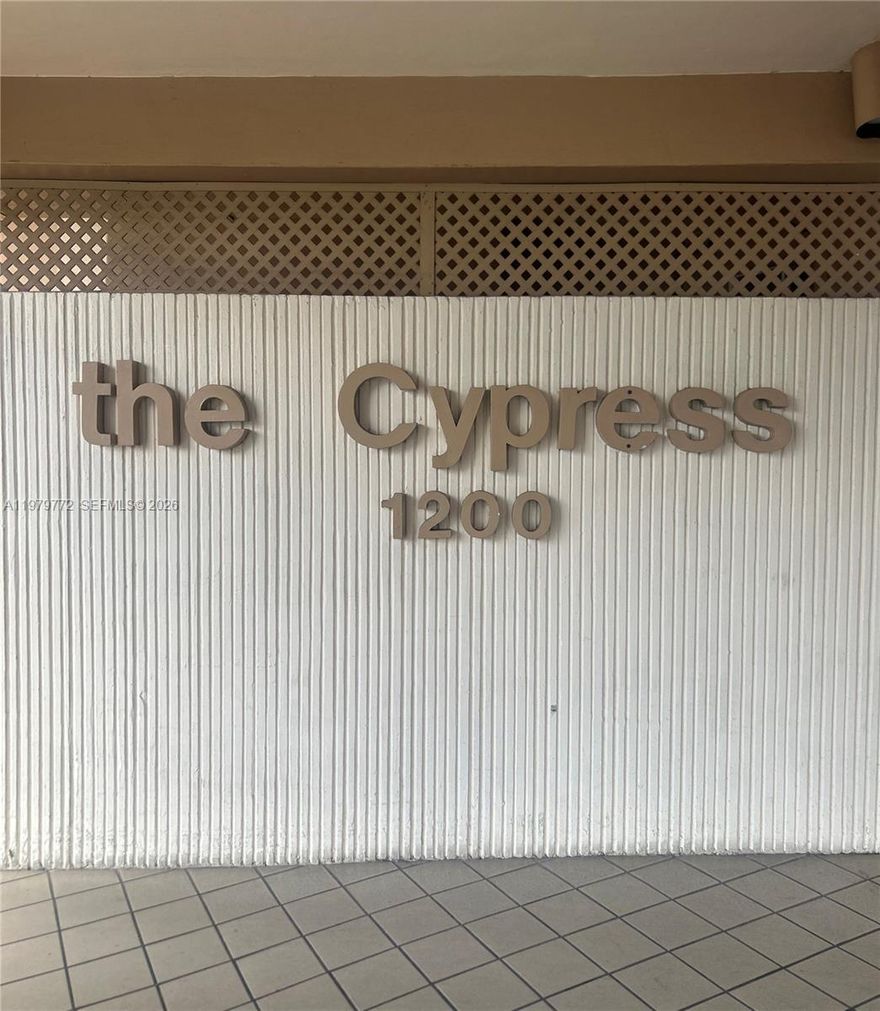 Breathtaking panoramic view to the pool, lake,golf course from the screened terrace. Enjoy this 1/1.5 condo in a 24 guard gated community. Maintenance includes:Community pool, 24 guard gate, intercom lobby access to the building, Clubhouse, cable, water,garbage,sewage.
Laundry facility and storage in the same floor where the unit is located. Super well maintained Community.
Easy access to Pembroke Mall, Memorial Hospital, grocery shopping and more.