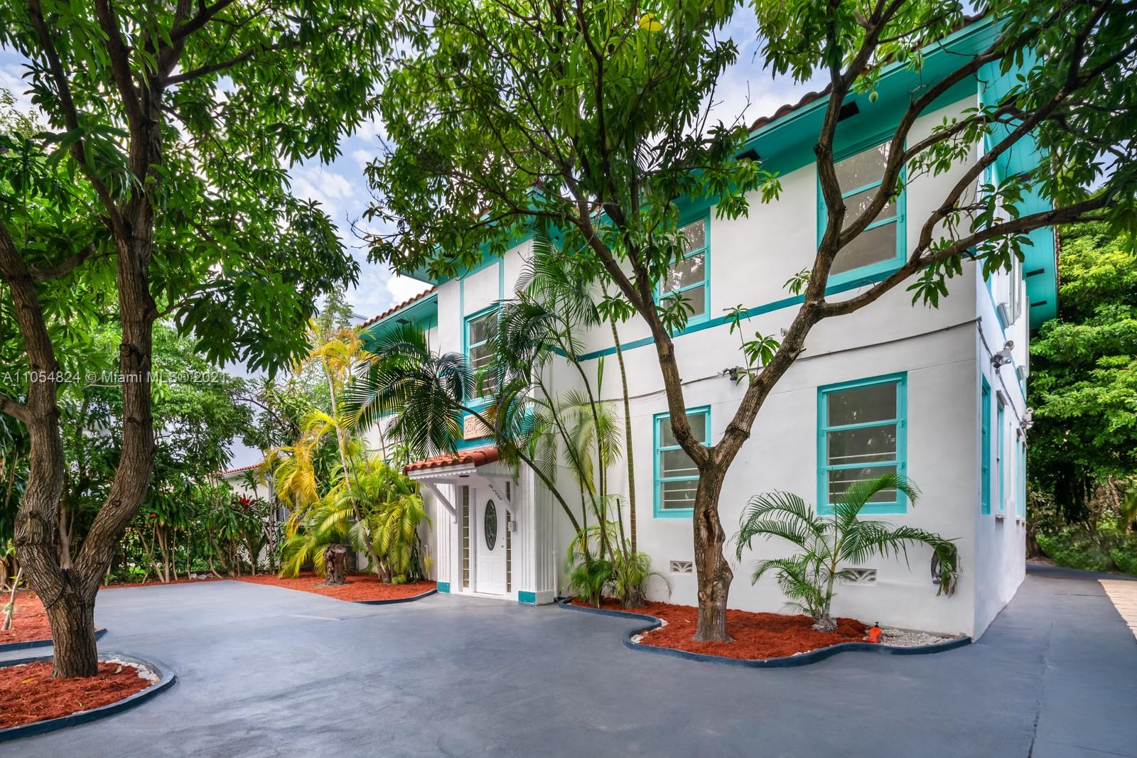 This exclusive Art-Deco inspired residence is a unique development opportunity in the heart of Miami Beach. Within walking distance of the beach and Flamingo Park, the property is being sold with approved plans for a new three-story, 10,000 sq ft structure composed of 2 large units with impressive 12' ceilings, a spacious rooftop deck featuring an oversized pool, five parking spaces in a gated ground floor garage, and an elevator. The existing 3 unit multifamily building is newly remodeled and ready for occupancy.