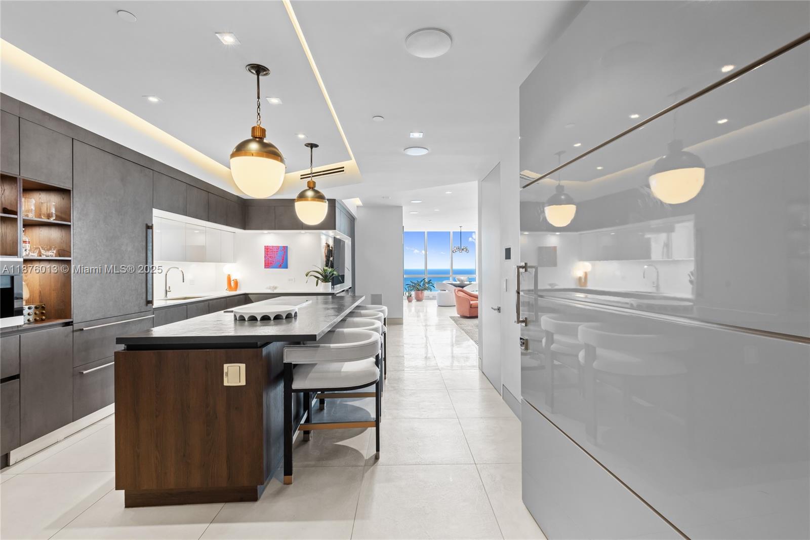 Experience luxury living in this beautiful direct oceanfront unit featuring custom built-ins, smart home with Crestron and Sonos integrated sound system. Enjoy a private elevator foyer, open kitchen with Miele, Wolf & Sub-Zero appliances, and a spa-like bath with soaking tub. The double depth terrace offers breathtaking ocean views featuring al fresco dining space. The world renowned Continuum, a 12-acre resort-style community offers 1,000 ft of beachfront, beach club, private restaurant, 3 pools, spa, fitness center, tennis courts, restaurant, concierge & valet. A truly unique opportunity to own a luxurious beachfront home in one of Miami Beach’s most prestigious addresses.