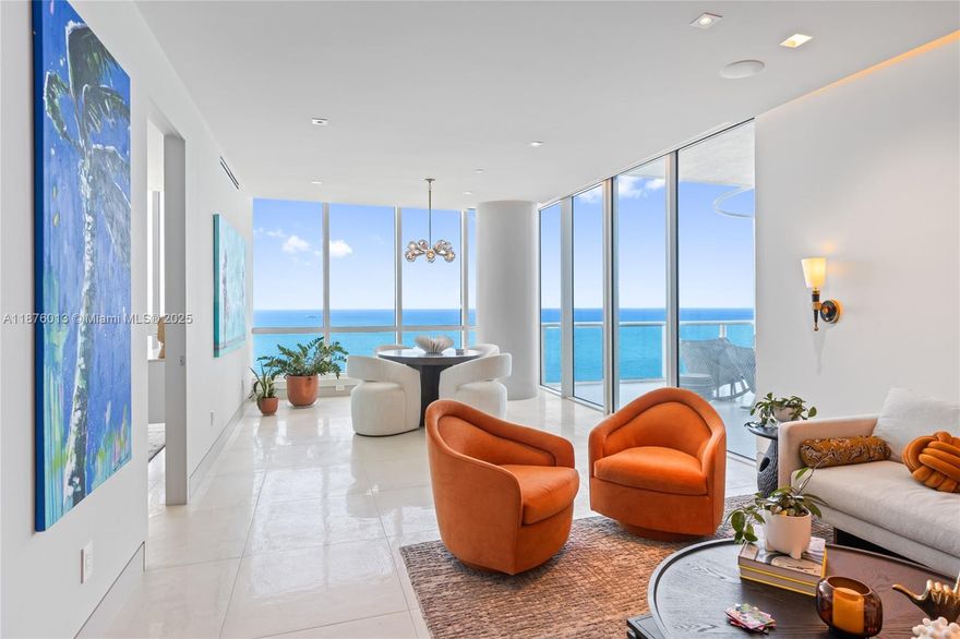 Experience luxury living in this beautiful direct oceanfront unit featuring custom built-ins, smart home with Crestron and Sonos integrated sound system. Enjoy a private elevator foyer, open kitchen with Miele, Wolf & Sub-Zero appliances, and a spa-like bath with soaking tub. The double depth terrace offers breathtaking ocean views featuring al fresco dining space. The world renowned Continuum, a 12-acre resort-style community offers 1,000 ft of beachfront, beach club, private restaurant, 3 pools, spa, fitness center, tennis courts, restaurant, concierge & valet. A truly unique opportunity to own a luxurious beachfront home in one of Miami Beach’s most prestigious addresses.