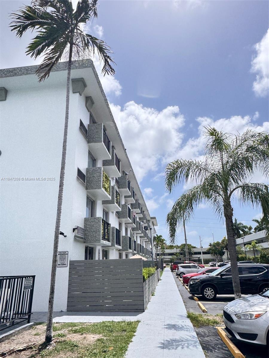 Bright and spacious second-floor unit in the heart of North Miami! Featuring all ceramic tile floors, this condo offers a large bedroom flooded with natural light, ample closet space, and private balconies off both the living area and bedroom perfect for enjoying your morning coffee. The well-maintained gated complex includes secure building access with a call box, a community pool, common laundry facilities, and assigned parking. Maintenance includes power. Conveniently located near major expressways, shopping centers, and restaurants, this is a great opportunity for first home or investors.