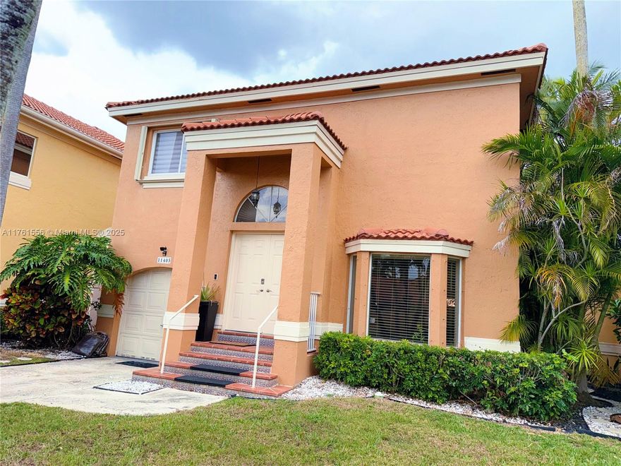 This stunning home offers everything you need for comfortable living in one of Florida’s most desirable areas. With 3 spacious bedrooms and 2 full bathrooms plus 1 half bathroom. The home comes fully equipped with all appliances, ensuring a move-in-ready experience. Additional outdoor space includes a convenient patio storage area. Located in a prime commercial location, you’ll easily access local shops, restaurants, and more. Plus, enjoy the added benefit of free guest parking spaces. This home combines comfort, convenience, and beauty—schedule your showing today! HOA includes: Hurricane insurance, roof and driveway cleaning, exterior house painting and patio, landscaping, water, and garbage. - Schools ( Coral Glade High School, West Chester Elementary & Sawgrass Middle School)