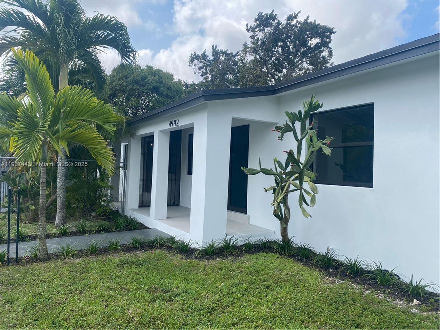 Completely renovated 2-bedroom, 1-bath duplex in Miami! This updated unit features new flooring, a remodeled kitchen with newer appliances, and a beautifully renovated bathroom. Enjoy comfort and efficiency with a new A/C system, tankless water heater, and impact windows throughout. Washer and dryer included for your convenience. Centrally located near major highways, Design District,  schools, and public transportation.  Perfect for anyone seeking a modern, low-maintenance home! MDHCV Section 8 welcomed!