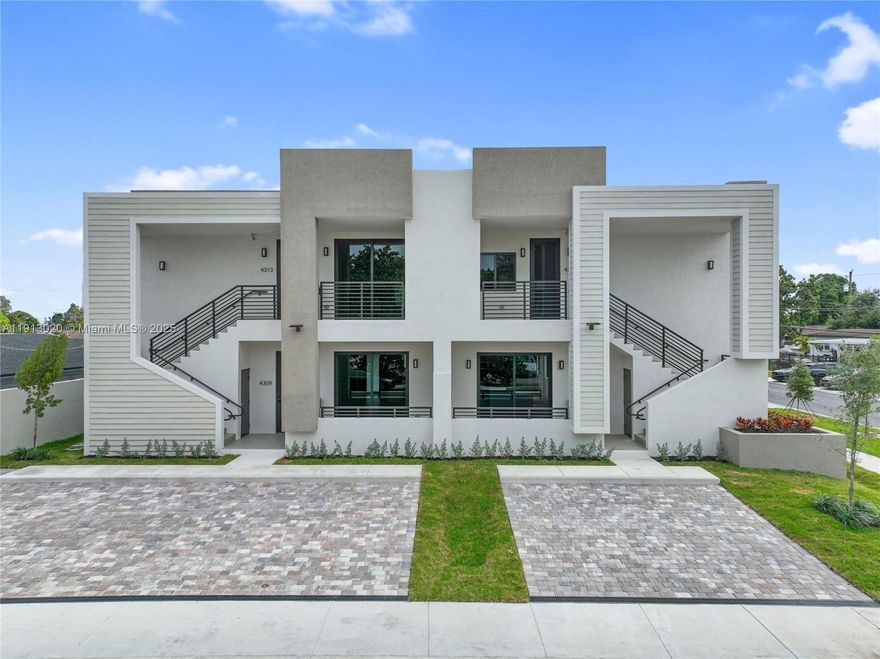 Beautifully built, brand-new construction! This 2-bed, 2-bath residence features two modern bathrooms with walk-in showers, large format tile throughout, and an open kitchen with an island, stainless steel appliances, and recessed lighting. The floor plan is bright and airy, designed for comfortable living. Residents will enjoy a private entrance, private parking, and a private adjacent storage closet, along with a clean, modern aesthetic throughout. Move-in ready and ideal for tenants seeking style, convenience, and comfort. This unit has a private entrance/parking separate from the other 3 units.