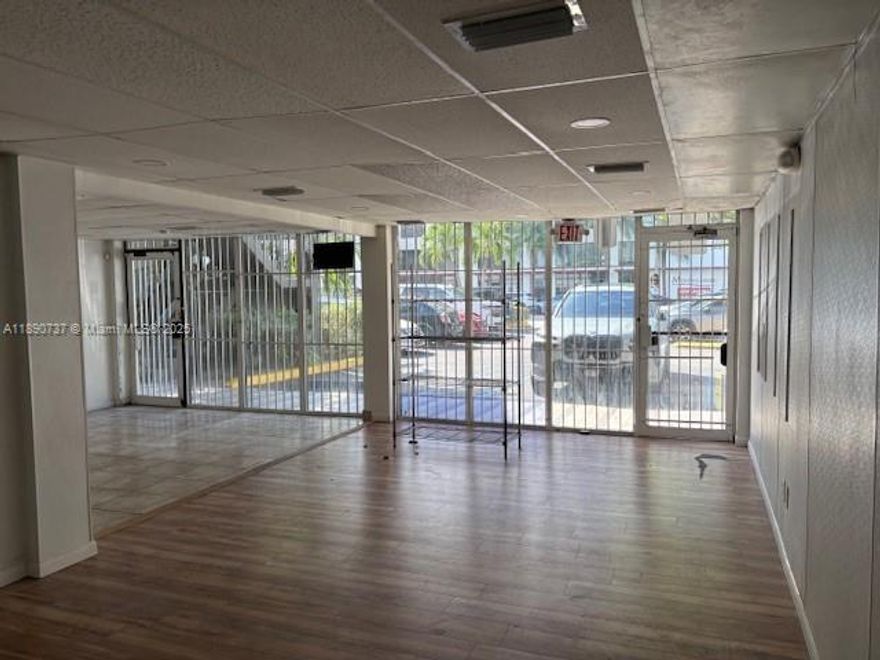 1,300 SF Ground floor Retail-Office space in busy Shopping Center located on a major corridor on NW 7th Street in Miami. High visibility building. Excellent frontage. High traffic count. Prime location and convenient access to Miami International Airport and upcoming Inter Miami Soccer Stadium. Price $26/SF NNN plus CAM $10.50/SF.