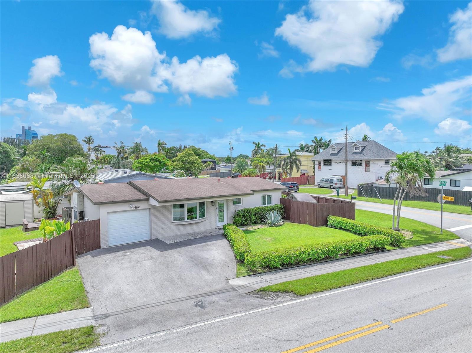 Skip the surprises! This charming and fully upgraded, 3-bed / 2-bath, waterfront, OVERSIZED corner lot home has already been inspected and is priced below a recent appraisal. Separate living and dining rooms, impact windows, and abundant outdoor entertaining space including pool, patio, spacious deck, fenced side yard, shed, and 2-car driveway. Conveniently located near major highways, Ft. Lauderdale Airport, Hard Rock Hotel & Casino, and more. Ready to welcome its next owner! No guesswork, just great SFL living and an absolute must see!