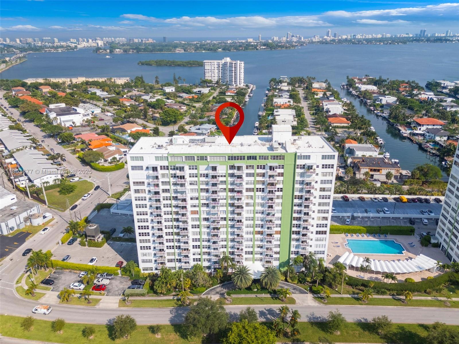 Excellent Location!!! Welcome to this bright and spacious condo located in the desirable Sans Souci neighborhood of Miami. Featuring an open living and dining area with plenty of natural light, this condo is ideal for both relaxing and entertaining. The kitchen is well-appointed, and the bedroom offers generous closet space for your storage needs. Step out onto your private balcony and enjoy the breezy Miami lifestyle. Residents enjoy secure building access, assigned parking, and a community pool, all within a friendly and well-maintained complex. Prime Location- Located just minutes from Biscayne Blvd, Bal Harbour, beaches, shopping, and dining. Whether you’re a first-time buyer, or an investor, this condo is an excellent opportunity in one of Miami’s most sought-after neighborhoods!