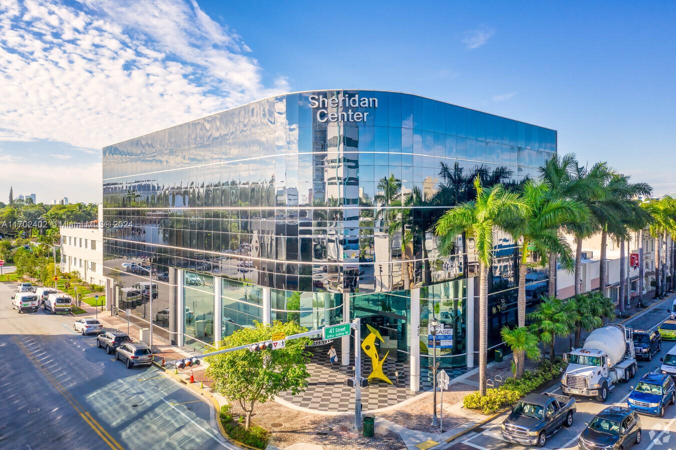 The Sheridan Center, a Class A professional Medical Office Building spanning five floors. Centrally located just minutes away from Mount Sinai Hospital, Miami Beach, and the downtown area, we offer a convenient curbside free valet service for all tenant patients, customers, and visitors, with additional parking options available.
Our lease terms are flexible, ranging from three to fifteen years, we are the exclusive leasing brokers for the Sheridan Center. MULTIPLE OFFICE SPACES AVAILABLE.
Suite 402 - 4200 SF
Suite 403 -1209 SF / Prior Dental Practice
Suite 508 - 1700 SF / Ready for Immediate Occupancy
Suite 510 - 2262 SF
PLEASE SEE BROKERS REMARKS FOR SHOWINGS.
