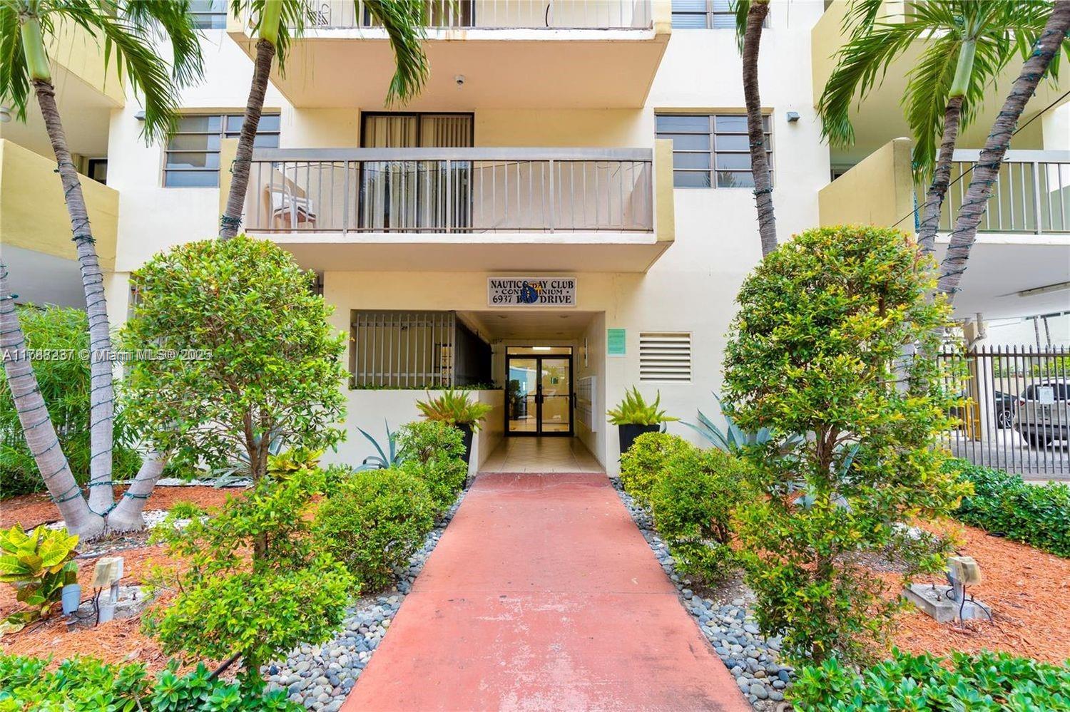 Rental Property at 6937 Bay Dr 204, Miami Beach, Miami-Dade County, Florida - Bedrooms: 2 
Bathrooms: 2  - $1,900 MO.