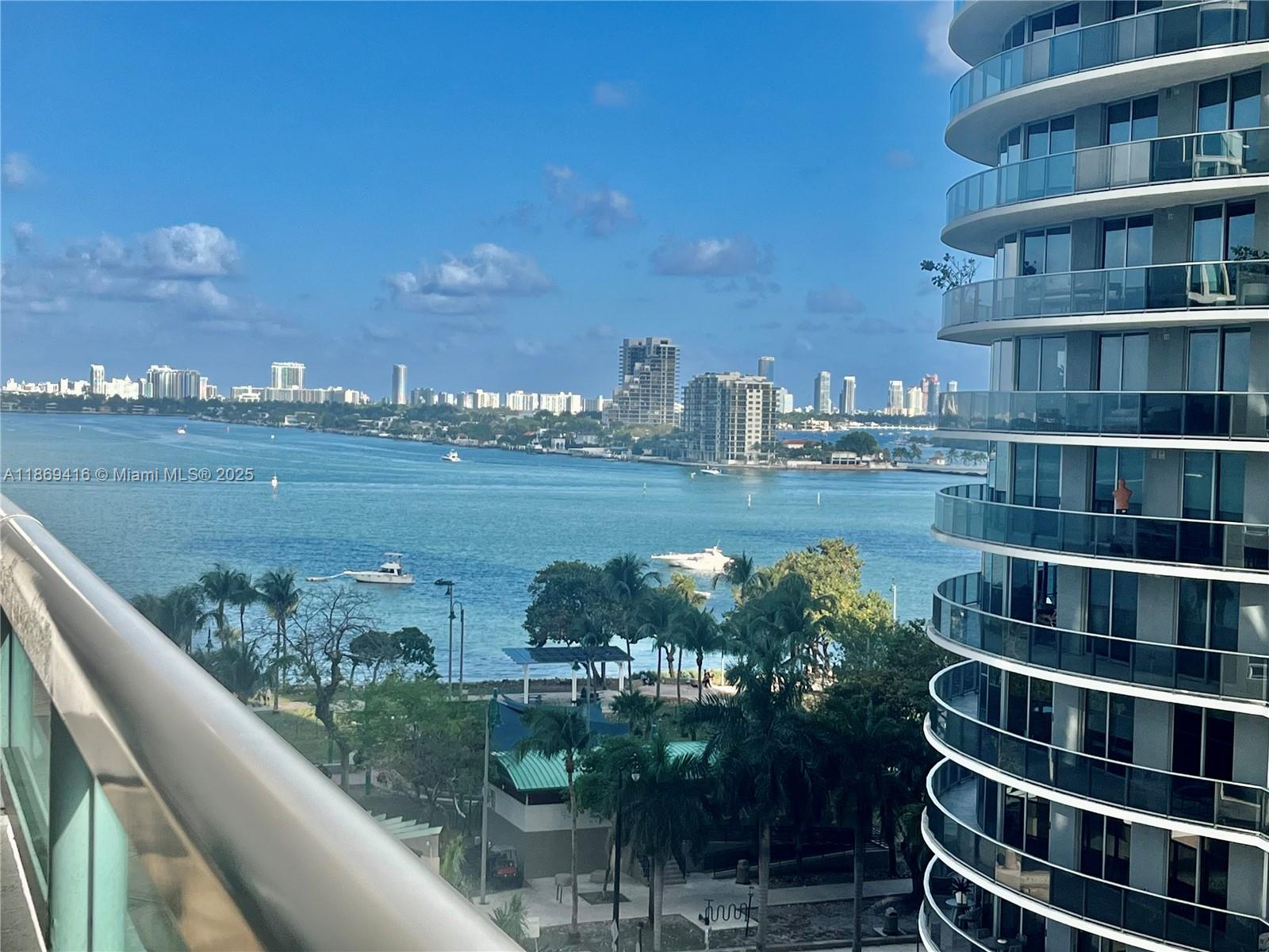 Beautiful fully furnished 2 bedrooms 2 bath unit with 1,346 sqft under AC + 258 sqft in Terrace with bay and city views. New kitchen, large cream tiles, spacious bathrooms(master bath with separate shower and tub 3 walk-in closets + linen closet, split bedroom plan. Cable, internet, water & 1 parking space (others available for +) included in rent. Heated Pool, State of the Art Gym Business Center, Game Rm all w spectacular views of the Bay. Located across from Margaret Pace Park & within walking distance to public transportation, restaurants, banking & Publix. Miami’s best restaurants, entertainment & sports events are just minutes away. Easy access to all major highways. PRICE FIRM!!!!