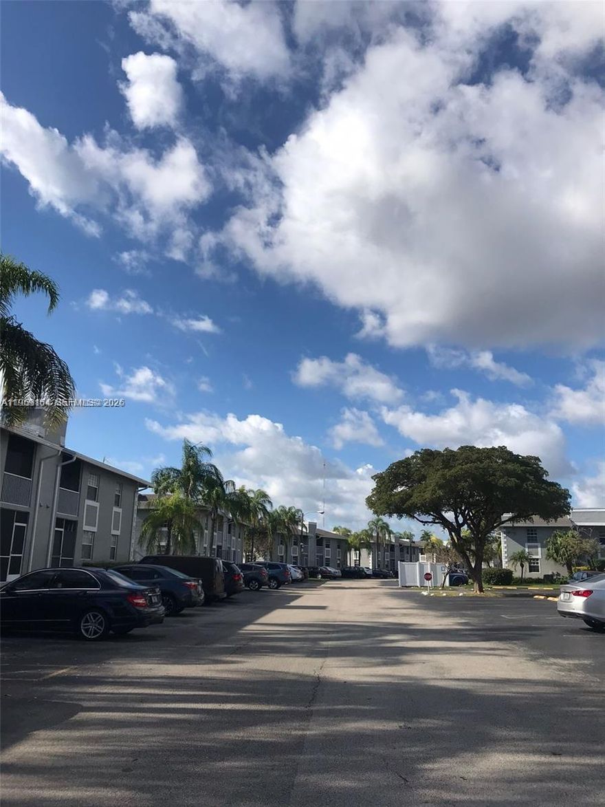 Large 2 Bedrooms 2 baths with central A/C  located in second floor, has enclosed patio overlooking the pool area. It has prime location near main roads, highways, Aventura Mall, Ventura hospital, grocery stores, and public transportation.
