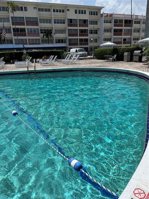 A home in Hallandale Beach