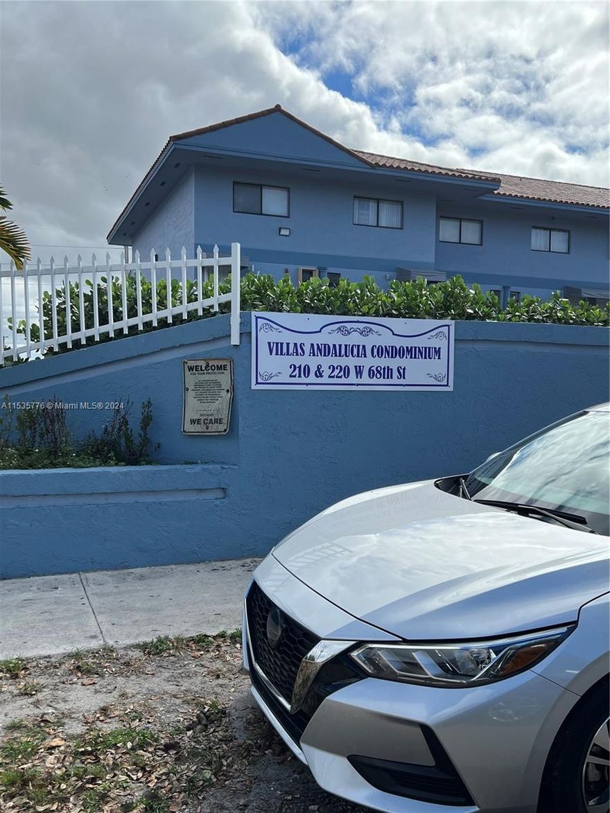 Incredible Condo in desirable area in Hialeah. This Townhome 2/1/1 offers two floor, ample spaces  and great spacious in living areas for all family. The property also has Accordion shutters, tiled through out the floor, wooden stairs, has Washer/Dryer inside unit, large Bedrooms, and two assigned parking spaces. The community has new roof and has been painted with new and fresh color. The association has reserves but check with lender before submitting an offer if the reserves is enough when financing with less than 20% down payment, see in attachment section all you need. Annual budget 2024, SP Assessment Notice, Rules & Regulations and Condo Docs. See Supplemental Remarks for important information.