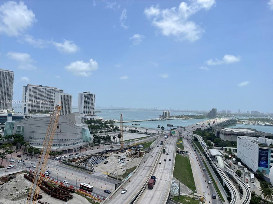 Beautiful 2 bedroom 2.5 bath residence with private elevator. European design, white Porcelain floors and custom walk-in closet. Breathtaking view of the bay. Terrace overlooking the ocean. Many amenities including gym, spa, 24 hour valet service and a lot more. Completely upgraded and ready to move in. Call listing agent for more information