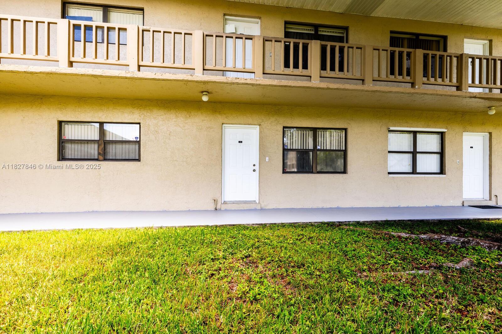 This first floor two bedroom two bathroom unit has been very well maintained. Tile floors through out. The unit has its own laundry room with full size washer and dryer inside the unit! Well located gated community just off the Florida Turnpike! Well maintained community with pool and tennis courts.