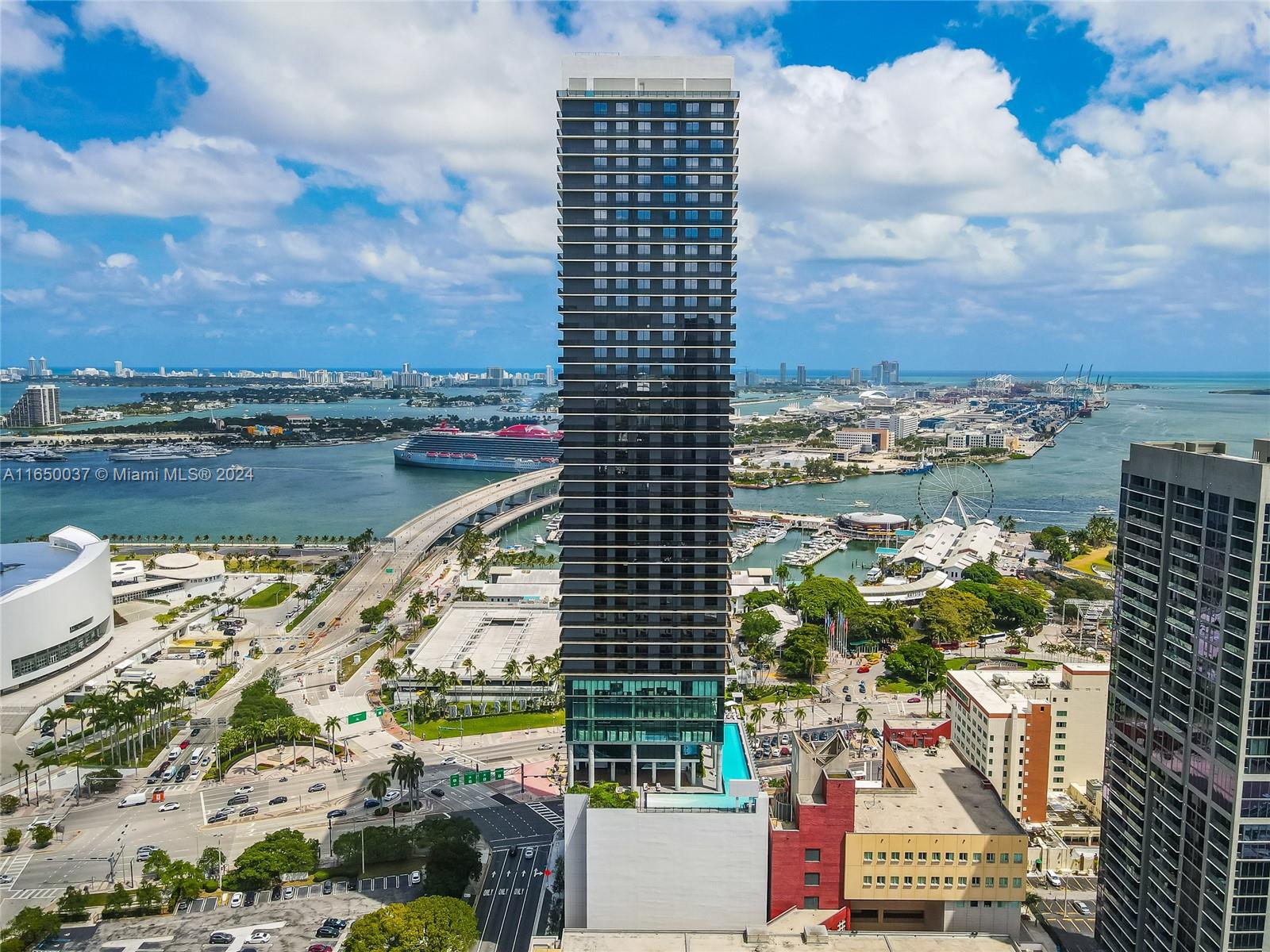 Rental Property at 398 Ne 5th St 2414, Miami, Broward County, Florida - Bedrooms: 1 
Bathrooms: 2  - $5,700 MO.
