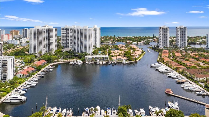 The Cleanest apartment on the Market! This 2 bedroom/2 Bathroom is located in the Harbor Towers in the heart of Aventura. Amenities include Pool, Exercise Room, Valet parking, Security and a Marina. The unit has Amazing views with lots of natural lights, floor to ceiling glass Windows and Doors with Automatic Shades and an Amazing Glass railed Balcony facing East. The city on the Sea Aventura is one of the safest cities with Great schools World Class Shopping and Dining at the Aventura Mall and surrounding areas.