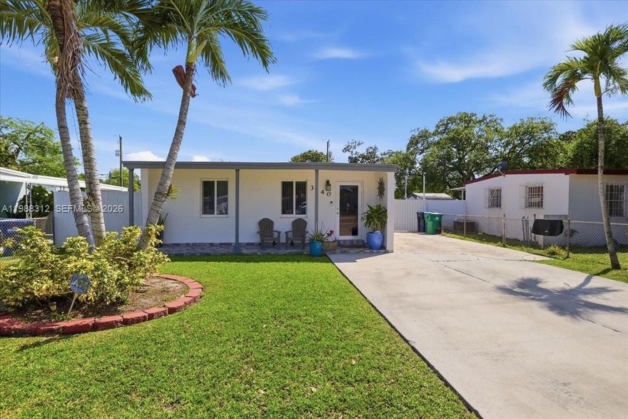 Charming and updated 3-bedroom, 2-bath single-family home in Miami with no HOA. This move-in-ready property features a bright and open living space, and updated bathrooms completed in 2025. Impact windows and doors (installed with permits) provide added security, energy efficiency, and peace of mind.

The spacious backyard offers endless possibilities, perfect for entertaining, adding a pool, or creating your own private outdoor retreat. With no HOA, enjoy the flexibility to store recreational vehicles, boats, work trucks, or customize the property to fit your lifestyle.

Ideally located with convenient access to I-95 and major highways, and just a short drive to Wynwood, the Design District, Downtown Miami, and Miami International Airport. Close to shopping, dining, and everyday essentials.

A great opportunity to own a well-located home with space, updates, and long-term potential.