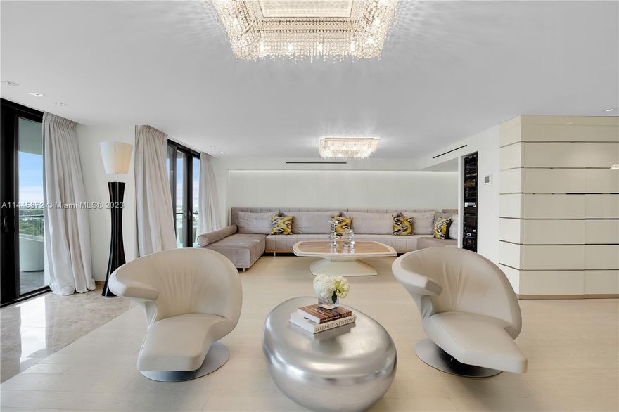 Discover this waterfront paradise in this fully remodeled 2-bedroom, 2.5-bathroom, private storage and 2,827 sqft condo on Indian Creek. With a private 40ft dock on the property and beach within walking distance, it's the perfect blend of coastal living and luxury. The interior boasts elegance and comfort, from open-concept living spaces to a gourmet kitchen and spa-like master suite. Enjoy resort-style amenities including a pool, gym, restaurant, and clubroom, with complimentary valet and concierge services. This home provides the perfect blend of elegance and leisure for you and your family. Don't miss this opportunity to experience the best of Miami Beach waterfront living! This residence can only be rented after 5 years of ownership.