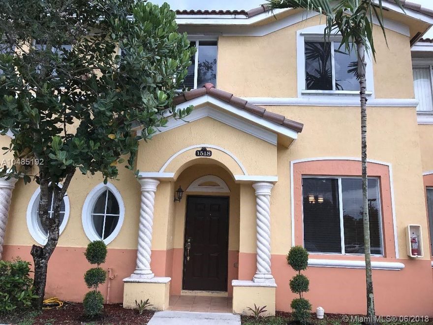 SPECTACULAR EXCELLENT CONDITION 3 BEDROOMS/ 3 BATHS TOWNHOUSE , THE LARGEST MODEL WITH 1423 SQ FT AT THE SAFE GATED COMMUNITY OF KEYS COVE. TILE DOWNSTAIRS AND LAMINATED WOOD FLOORS UPSTAIRS. FRESHLY PAINTED, NEW WASHER AND DRYER, WITH MODERN NEW LAMPS. NEXT TO THE AMAZING CLUB HOUSE WITH TWO POOLS, GAZEBO AND PLAY AREAS, IDEALLY LOCATED CLOSE TO THE TURNPIKE, SCHOOLS, SHOPPING AND BAPTIST HOSPITAL. MOVE IN READY!!!&#xD;&#xA;GREAT OPPORTUNITY. MUST SEE!!!