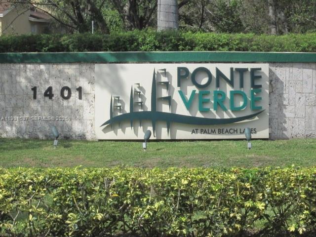 PONTE VERDE AT PALM BEACH - Residential Lease