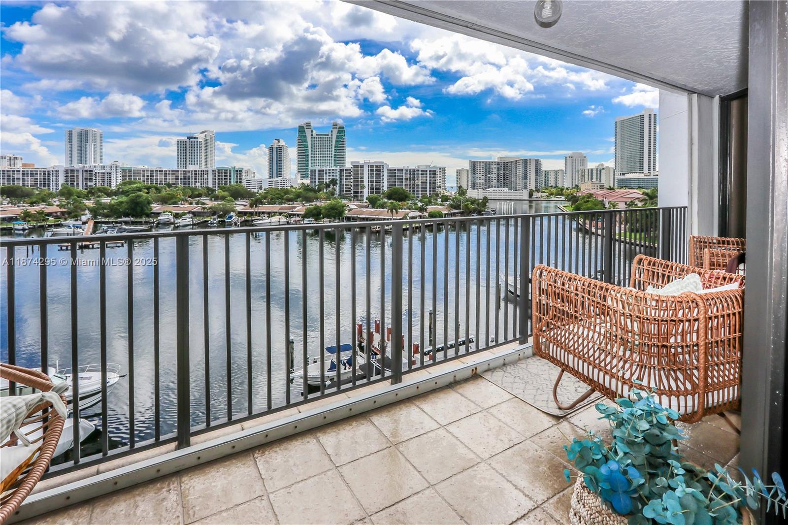 Experience the best of intracoastal waterfront living in this spacious 2 bed, 2 bath condo offering over 1,500 sq ft of comfort and style. A boat dock is also available for purchase at an additional $35,000, creating the perfect opportunity for boating enthusiasts. The home features an inviting eat-in kitchen with granite countertops, white cabinetry, and tile floors throughout. A full-size laundry room with washer and dryer adds everyday convenience, while both bedrooms enjoy stunning water views. Step outside onto the expansive east-facing balcony and take in the incredible intracoastal views. Unit comes with TWO parking spaces. Amenities including 24-hour security, valet, two pickleball courts, two tennis courts, and easy access to shops, the beach, Gulfstream Village, and nearby parks.