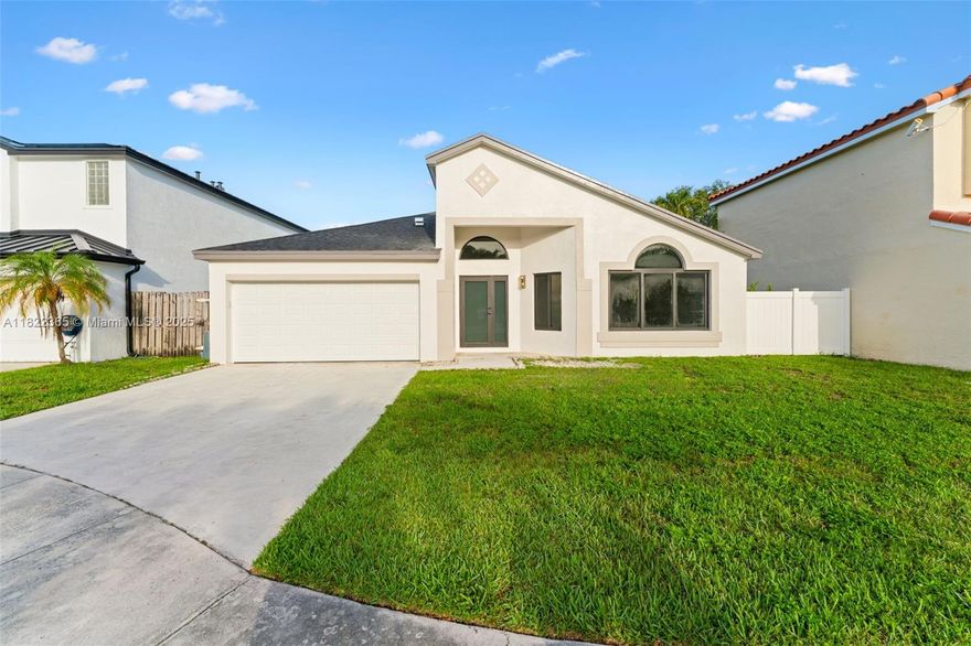 Just Listed for Rent! Be the FIRST to live in this beautifully remodeled 3-bedroom, 2-bath home located minutes from Baptist West Hospital. Featuring a spacious open floor plan with high ceilings, brand new floors, appliances, AC, and impact windows. The oversized master suite includes a walk-in closet and a stunning master bath. Additional bedrooms are generously sized with ample closet space. Enjoy a fully renovated kitchen and bathrooms, a 2-car garage, full-size washer/dryer, fenced yard, and a new roof. Located in a quiet, family-friendly neighborhood near top-rated schools, shopping centers, restaurants, and more. No HOA approval required – quick and easy move-in! Available for immediate occupancy. Schedule your private showing today!