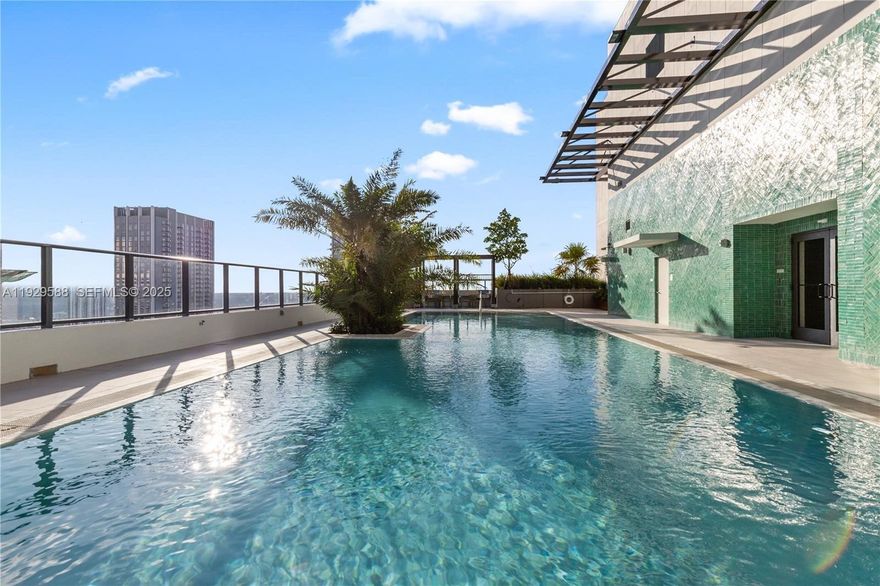 Low monthly HOA!!! Brand-new, fully furnished 1-bedroom, 1-bath residence on the 26th floor of The Crosby Miami Worldcenter. The unit features a private balcony with city views, floor-to-ceiling windows, and modern designer finishes. Delivered fully furnished and move-in ready. Interior features include a European-style kitchen with custom cabinetry, Bosch appliances, in-unit washer and dryer, finished floors, smart lock, and smart-home features.

One of the main advantages of this property is its low monthly HOA, among the lowest for new construction in the Miami Worldcenter/Downtown area, offering strong value compared to similar buildings.

Building amenities include a rooftop pool, fitness center, wellness areas with sauna and cold plunge, rooftop restaurant and bar, co-working spaces, private meeting rooms, resident lounge, gaming room, and 24/7 security, concierge, and valet services.

The property allows flexible use, including short-term rentals, long-term corporate rentals, or owner occupancy. Located within Miami Worldcenter, with convenient access to dining, shopping, entertainment, Brightline station just one block away, Kaseya Center, museums, waterfront areas, and pedestrian-friendly streets.