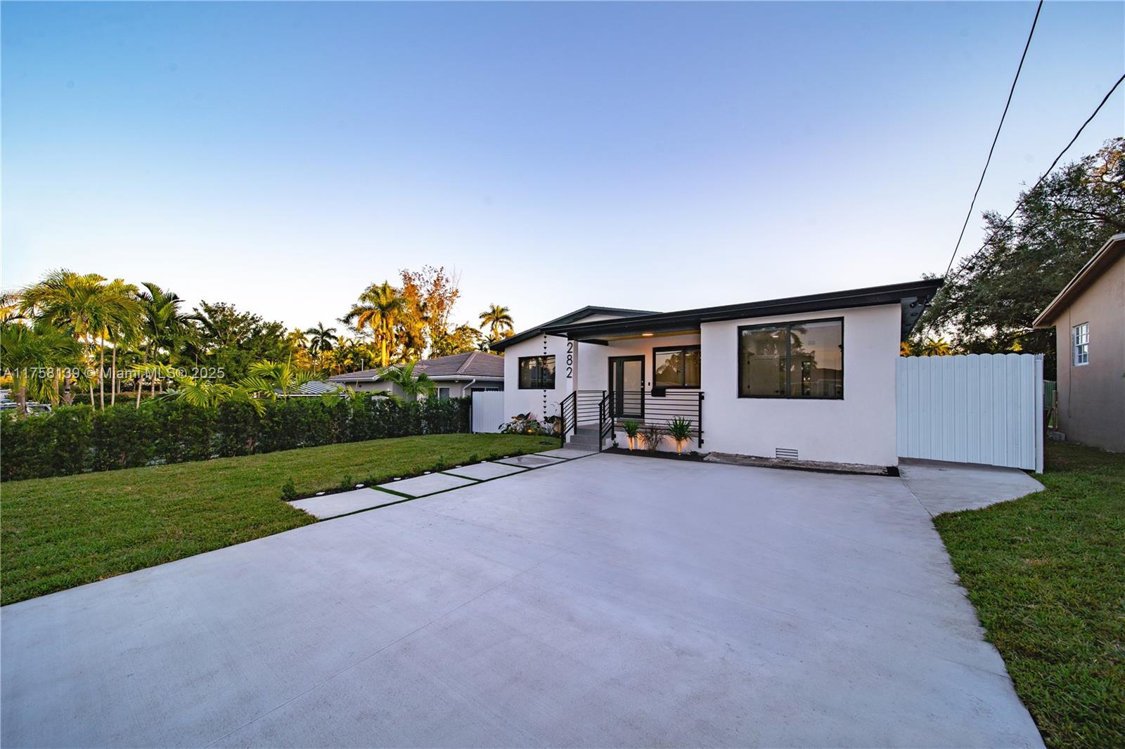 Discover the ultimate blend of serenity and convenience at Casa Del Sol. Nestled between Miami Shores and Biscayne Park, this brand-new 3-bed, 3-bath home is ready for you to make it your own. Step inside to a flood of natural light, illuminating the spacious living area and large kitchen, perfect for entertaining guests on the expansive patio deck. Retreat to one of the three bedrooms, each with a private attached bathroom. Your backyard oasis awaits, offering a vast garden perfect for kids (or pets) to play and explore. Embrace the tranquility of suburban living while having the best of city amenities - like grocery stores, restaurants, and easy highway access - just a stone's throw away.