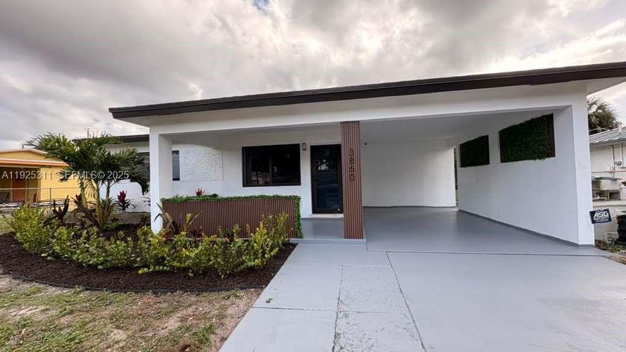 Recently renovated and fully furnished 3-bedroom, 2-bath single-family home located in a convenient Lauderhill neighborhood. This property features spacious living areas, a functional layout, and abundant natural light throughout. Thoughtfully updated interiors provide comfort and move-in-ready convenience. Enjoy a generous backyard ideal for outdoor living or entertaining. Centrally located near shopping, dining, schools, and major highways, offering easy access throughout Broward County. A great opportunity for a family seeking comfort, space, and location.