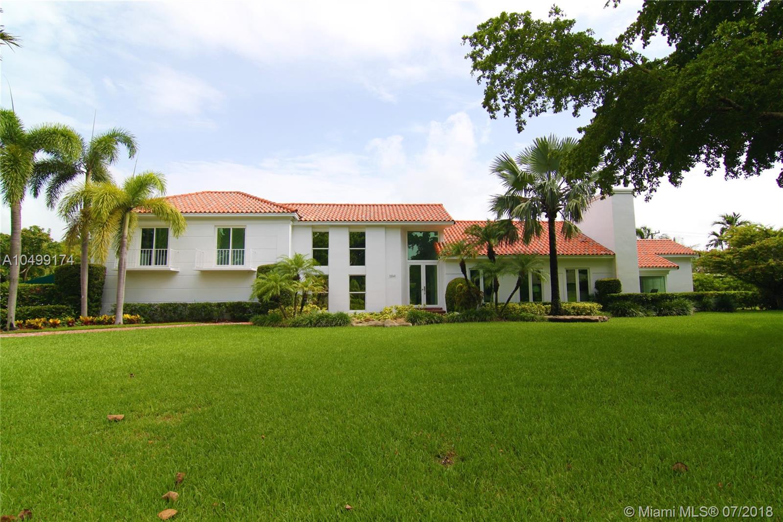 Photo 1 of 5841 Sw 116 St St, Coral Gables, Florida, $6,950, Web #: 10499174