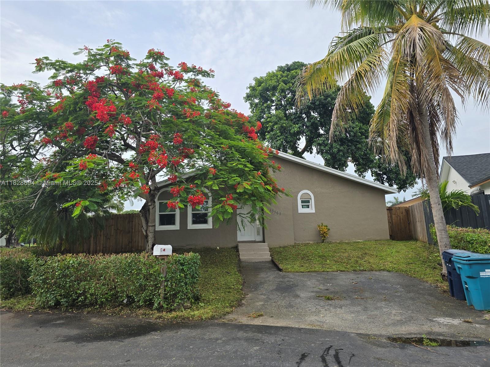 Beautiful and well-maintained 2-bedroom, 2-bath single-family home in a quiet Homestead neighborhood. Features include a brand-new roof, impact windows, and impact sliding doors for added security and energy efficiency. The central A/C system is still under warranty. Inside, you'll find tile flooring throughout, a spacious living area, and a functional kitchen with ample cabinet space. Laundry hookups are located inside the unit. The property offers two assigned parking spaces and a private outdoor area perfect for relaxing or entertaining. Low HOA of $45/month with no rental restrictions. Conveniently located near shops, schools, and major highways. Great opportunity for homeowners or investors.