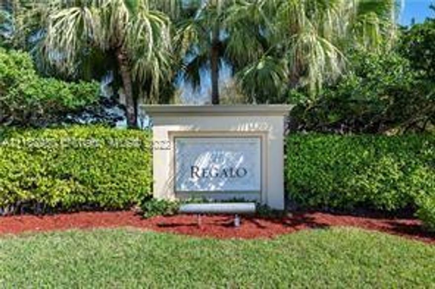 This beautiful corner townhome is ready to welcome its new tenants. Spectacular lake view and large green area gives this unit not only nice scenaries to see through all the windows and sliding glass door, it also offers lots of privacy. Long driveway, plus a one car garage will you ample parking space. You will find wood floors throughout, lots of storage throughout and good size social areas. The kitchen opens to the family room and has wood cabinets and granite. Upstairs the master bedroom suite is spacious and has a large walk-in closet. The bathroom has a shower and separate tub. Laundry room is conveniently located upstairs. The community is gated and has beautiful common grounds. There is a community pool.