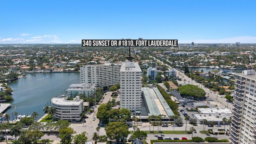 Welcome to Essex Tower, where sweeping ocean, Intracoastal, and  Isles views set the tone for elevated Fort Lauderdale living. This top-floor corner residence offers unmatched positioning in the building, delivering stunning sunrises, sunsets, and natural light from every angle, plus a private balcony to enjoy it all.

Extensively upgraded with over $200,000 in recent improvements, this spacious 2-bedroom, 2-bath home was thoughtfully converted from a 3-bedroom to create an open, modern layout with a light and airy feel. The interior features custom built-ins, generous storage throughout, and in-ceiling speakers for a seamless living and entertaining experience. The primary suite offers a walk-in closet and additional custom storage.

Impact windows and doors provide peace of mind. Additional highlights include a dedicated storage unit conveniently located on the second floor.

Enjoy resort-style amenities including a heated pool with BBQ and entertainment area, fitness center with water views, club room, library with WiFi, bike storage, and dry-cleaning service delivered to your door. Pet-friendly building with a 24-hour manned lobby.

Ideally located just minutes from the beach, Las Olas shopping and dining, and Fort Lauderdale-Hollywood International Airport.

HOA includes Vision WiFi, basic cable, water, and exterior insurance. 40-year inspection completed with a well-funded association.