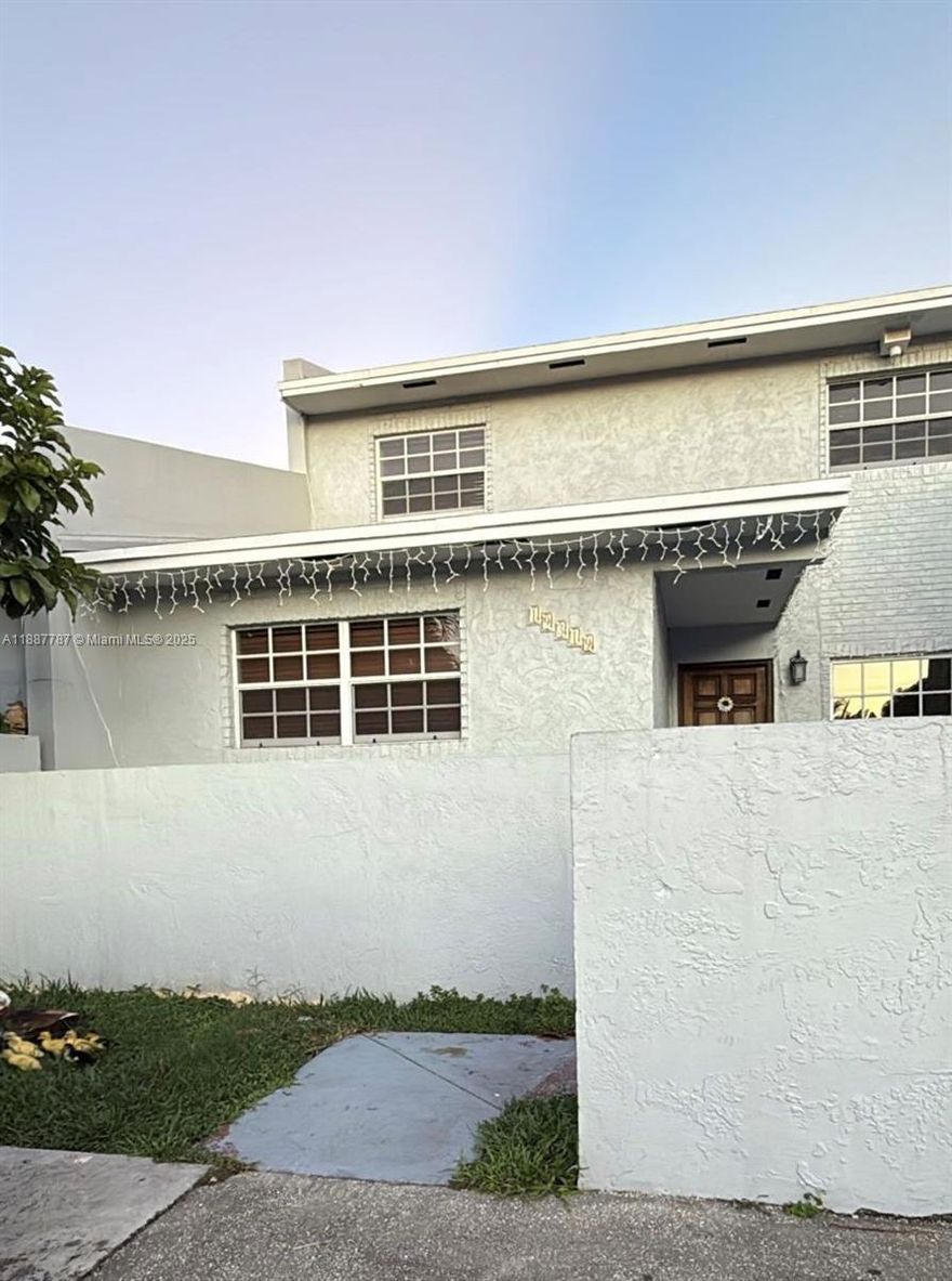 BEAUTIFUL TOWNHOUSE IN THE MIDDLE OF DADE/BROWARD COUNTY AND IN THE HEART OF MIAMI GARDENS, JUST A FEW BLOCKS FROM PALMETTO & NOT FAR FROM TURNPIKE, AMAZING 3 BEDROOMS AND 2 FULL BATHROOMS, THIS UNIT HAS ONE BEDROOM AND BATH ON THE FIRST FLOOR. ALL CERAMIC TILES ON THE FIRST FLOOR & WOOD ON ENTIRE SECOND FLOOR. WASHER AND DRYER, CONCRETE PATIO WITH PRIVATE FENCE. COMMUNITY POOL, TENNIS, RACQUET/HANDBALL AND MORE.