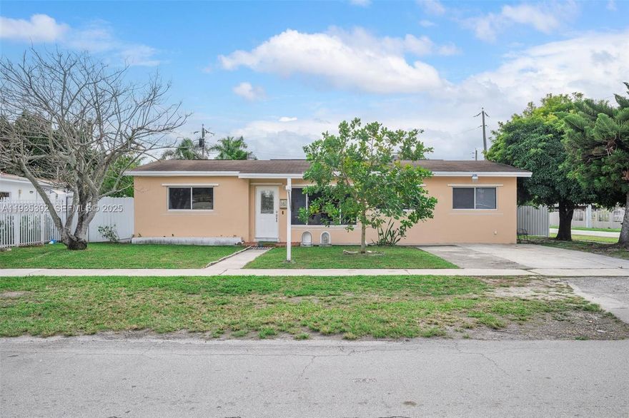 A rare opportunity in the heart of Hialeah! One of the only available single-family homes with an in-ground pool, this 4-bedroom, 2.5-bath home sits on a desirable corner lot and is built for both comfort and fun. Enjoy a large side gate with space for an RV and/or boat, a private backyard perfect for entertaining, and solar panels that help keep electric bills low. Perfect in-law suite with its on private entrance. Centrally located near everything Hialeah has to offer — this one checks all the boxes!