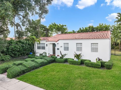 A home in Coral Gables