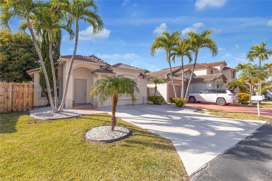 Welcome to one of the best opportunities on the market! This beautifully maintained 3-bedroom, 2-bathroom home features a desirable split floor plan that offers privacy and functionality for today’s lifestyle. The open and inviting layout is filled with natural light and designed for comfortable everyday living.

Step outside to a private backyard, perfect for entertaining, relaxing, or creating your own outdoor retreat. The split bedroom design provides a private primary suite, while the additional bedrooms are ideal for family, guests, or a home office.

Located in a sought-after gated community, this home offers both security and peace of mind. Enjoy unbeatable convenience with close proximity to restaurants, supermarkets, and major highways, making daily errands and commuting effortless.

This property truly stands out for its layout, location, and value—an exceptional home that checks every box. Schedule your showing today!