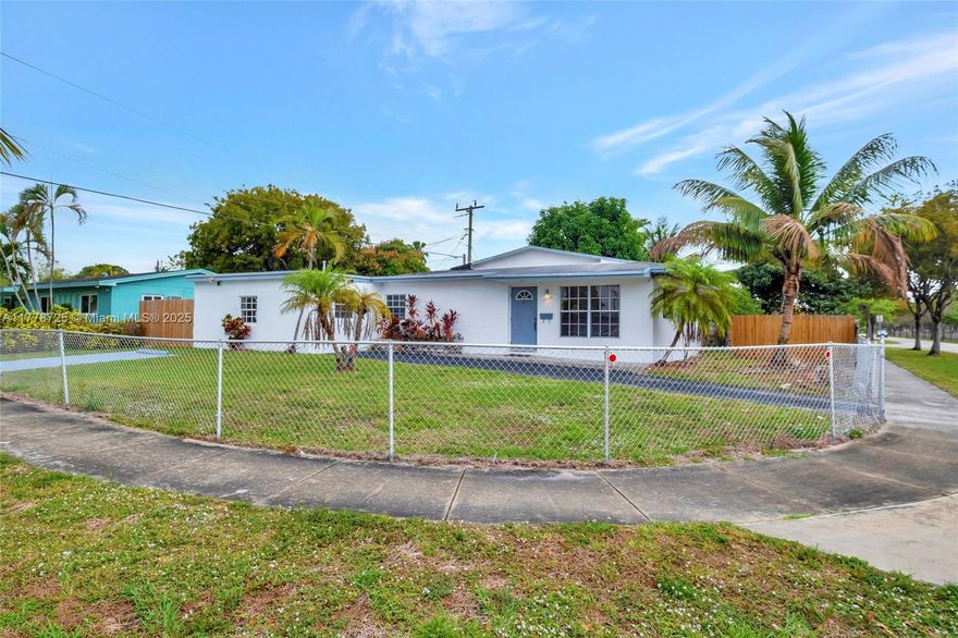 CASH OR HARD MONEY ONLY. COMPS IN THE AREA TO $650K. SEE COMPS ON ATTACHMENTS. IF YOUR A LANDLORD OR IN CONSTRUCTION THIS IS A NICE FLIP OR HOLD AND RENT! CORNER LOT, NICE SINGLE FAMILY HOME WITH A POOL. THE YARD IS FULLY FENCED IN FOR PRIVACY. NO HOMEOWNERS ASSOCIATION, NO RESTRICTIONS. BRING AS MANY CARS AS YOU WANT, AS MANY TOYS AS YOU WANT, HAVE AS MUCH FUN AS YOU WANT IN THE POOL AND ETC. THE NORTHWEST BEDROOM HAS SEPARATE ENTRY TO OUTSIDE, AND COULD POTENTIALLY HAVE (2) RENTAL OPPORTUNITIES HERE AND COULD BE A LONG TERM CASH COW RENTAL PROPERTY. NO RESTRICTIONS AT ALL HERE, MANY IN THE AREA ARE DOING VACATION RENTALS AND ETC. YOU CAN RENT OR LIVE IN THIS PROPERTY HOW YOU WISH. SUPER EASY ACCESS TO 826, TURNPIKE OR I-95. CALL TO INQUIRE. THIS AREA IS SUPER HOT. LOTS OF CLOSED SALES.