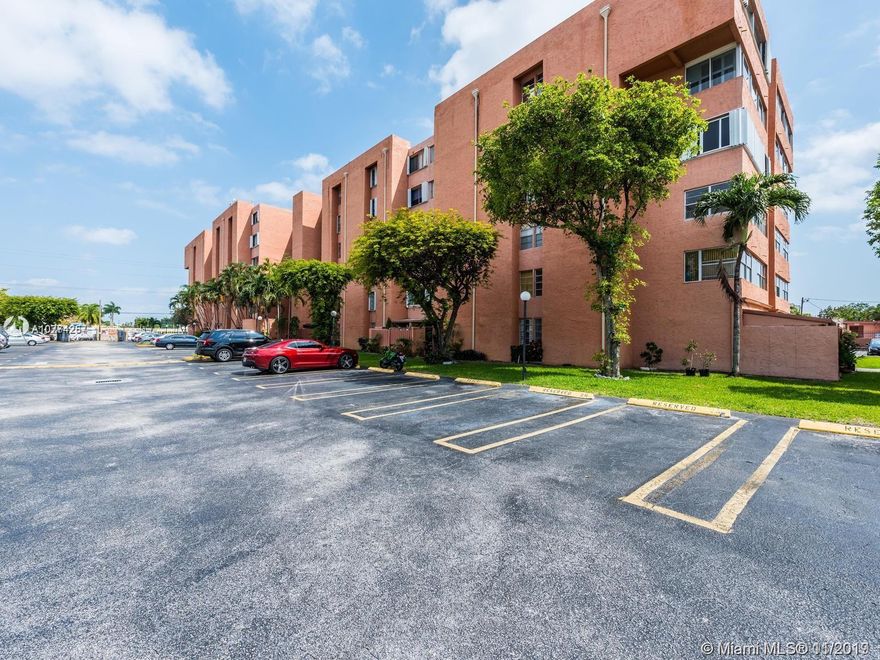 ****CASH ONLY****SOLD AS-IS****This 2 bed 1 bath condo has a completely tiled living area, an enclosed balcony for extra living space, and 1 assigned gated parking space. It is a well-maintained building with a pool facility. This condo is located in a very central location of Miami, close to the airport, and major roadways which gives easy access to the downtown area, Coral Gables, and Coconut Grove. Not only that but it is at walking distance to shopping centers, banks, restaurants and movie theater. It can be rented right away; great for investors.***Pending Release***