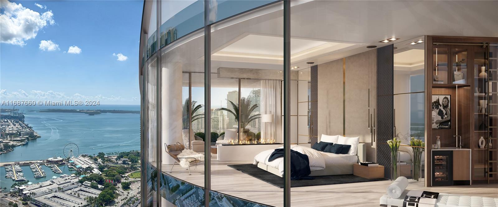 Property for Sale at 851 Ne 1st Ave Ph 5700, Miami, Broward County, Florida - Bedrooms: 4 
Bathrooms: 6  - $8,900,000