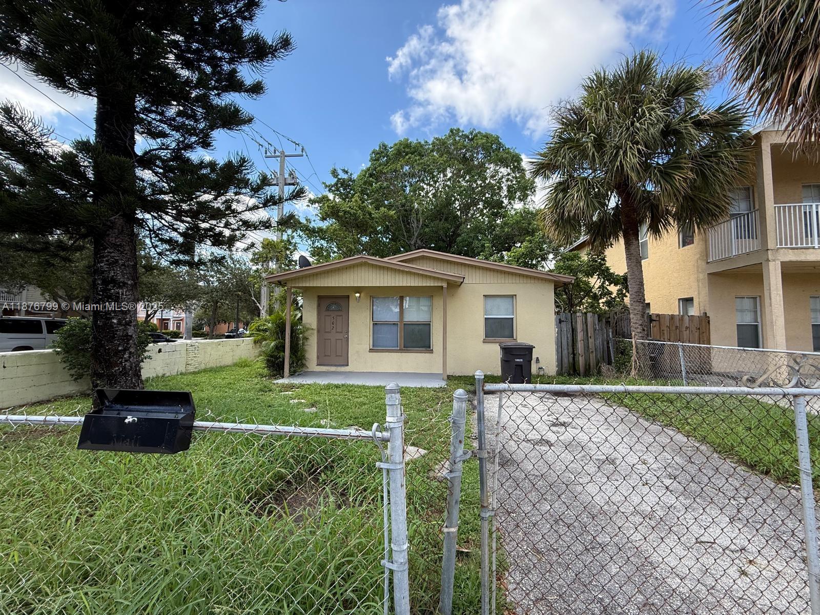 Now Available. West Palm Beach in Pleasant city! Charming opportunity with this 3-bedroom, 1-bath single family home on a large lot with tons of potential. This is a fantastic opportunity for investors or buyers looking for a CBS house. The home has a fenced yard, Just minutes from the Northwood Village Shoppes, restaurants, and all that Downtown West Palm Beach has to offer. EASY TO SHOW!!!!