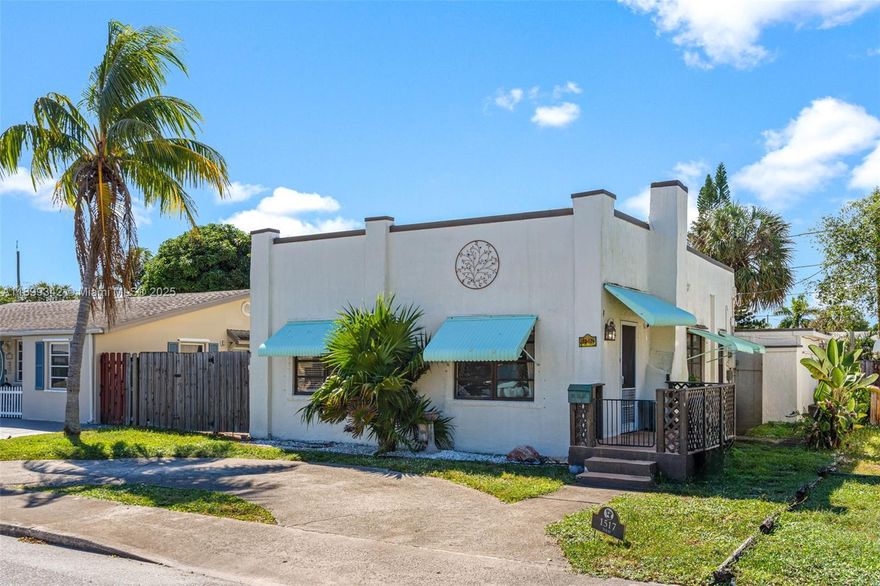 This charming, sun-filled Spanish-style home in Lake Worth’s desirable Eden Place neighborhood is ready for its new owner! Step inside to find a cozy fireplace and beautiful hardwood floors that welcome you the moment you enter. Enjoy a spacious fenced backyard and a covered patio, perfect for relaxing or entertaining guests.