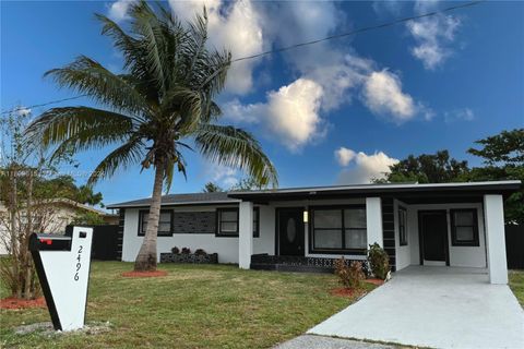 A home in Fort Lauderdale