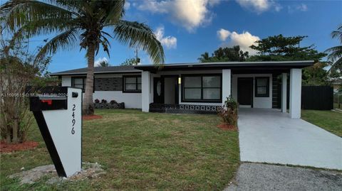 A home in Fort Lauderdale