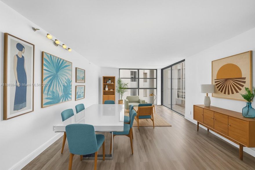 This fully remodeled Corner unit in the coveted Delvista Towers boasts panoramic views of the ocean, bay, Turnberry golf course, and city skyline. Updates throughout the unit include new flooring, Kitchen, both baths, lighting and electrical. Enjoy dual balconies offering breathtaking views. Recent renovations extend beyond the unit to include the building's pool, lobby, gym, and more, ensuring a lifestyle of utmost comfort and convenience. With valet service, 24-hour security, and proximity to shopping, beaches, and great restaurants.