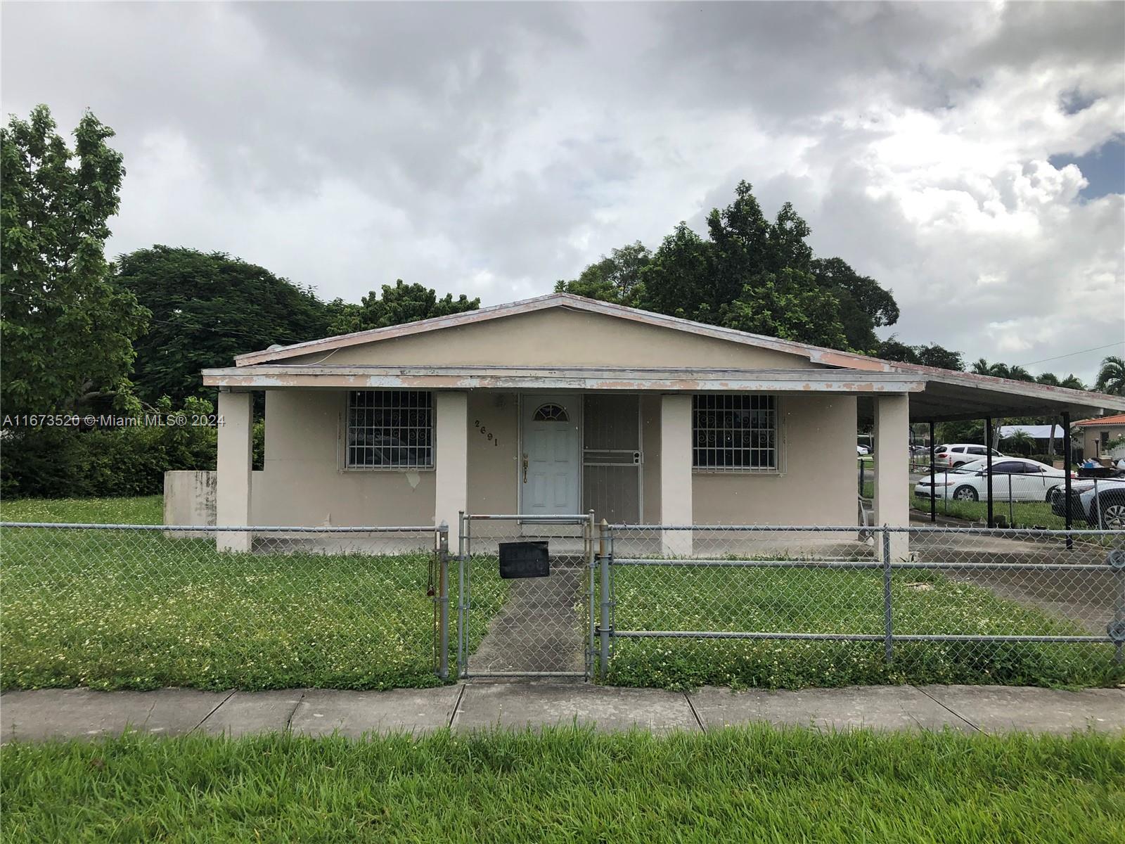 Fantastic opportunity to own unique property in the center of Miami Dade. Private oversized lot in the Waterway neighborhood of Miami. Steps to Palmetto Expressway with easy access to South Miami, Coral Gables, Coconut Grove . Short drive to Doral MIA , Brickell & Downtown Miami. Close proximity to public & private schools, shopping, dining & houses of worship. Home needs rehab with incredible potential to develop or build to suit your dream home.